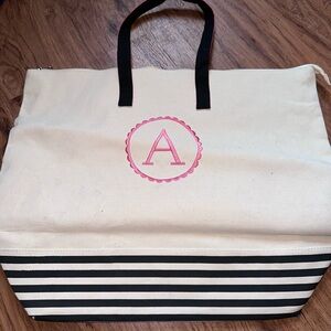 Tote Bag with “A”